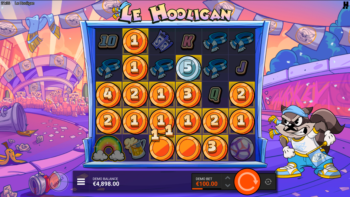 Scène de jeu Le Hooligan